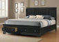 DEXTER - BLACK - BEDROOM SET